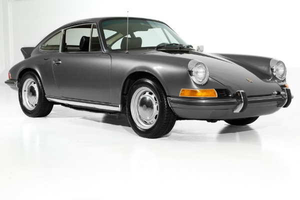 For Sale Used 1972 Porsche 911T Gray Metallic, Black 5-Speed | American Dream Machines Des Moines IA 50309