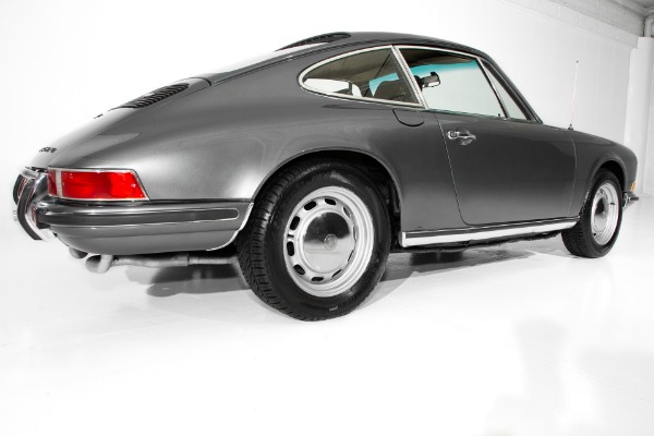 For Sale Used 1972 Porsche 911T Gray Metallic, Black 5-Speed | American Dream Machines Des Moines IA 50309