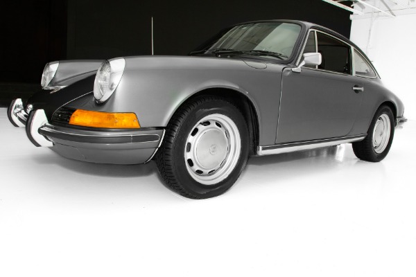 For Sale Used 1972 Porsche 911T Gray Metallic, Black 5-Speed | American Dream Machines Des Moines IA 50309