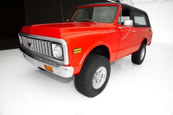 For Sale Used 1972 Chevrolet Blazer Red K5 4x4,4-Speed A/C | American Dream Machines Des Moines IA 50309