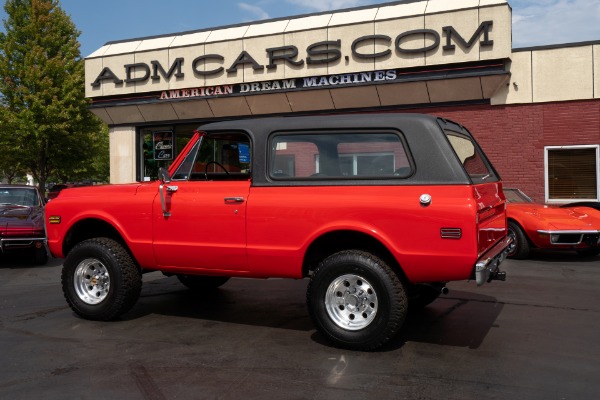 For Sale Used 1972 Chevrolet Blazer Red K5 4x4,4-Speed A/C | American Dream Machines Des Moines IA 50309