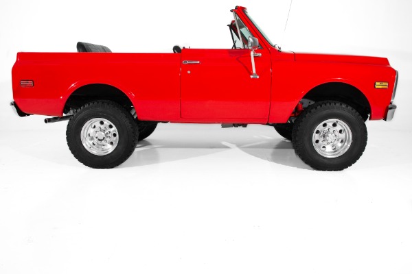 For Sale Used 1972 Chevrolet Blazer Red K5 4x4,4-Speed A/C | American Dream Machines Des Moines IA 50309