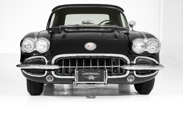 For Sale Used 1959 Chevrolet Corvette Black 4-speed, 2 tops | American Dream Machines Des Moines IA 50309