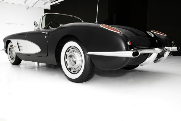 For Sale Used 1959 Chevrolet Corvette Black 4-speed, 2 tops | American Dream Machines Des Moines IA 50309