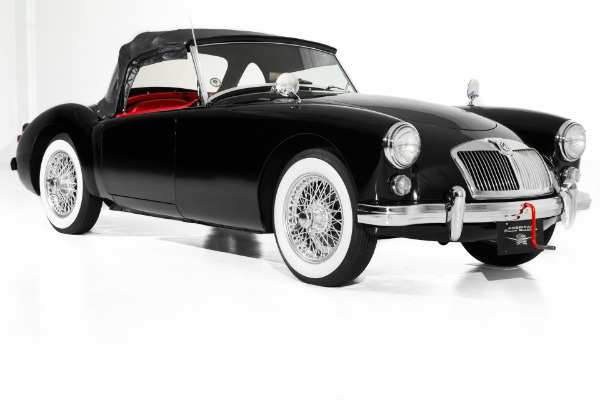 For Sale Used 1961 MG MGA 1600 Convertible Black, Red | American Dream Machines Des Moines IA 50309