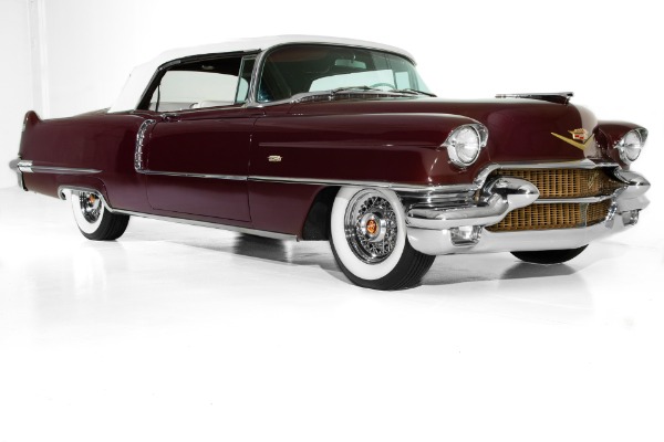 For Sale Used 1956 Cadillac  Chantilly Maroon Metallic | American Dream Machines Des Moines IA 50309