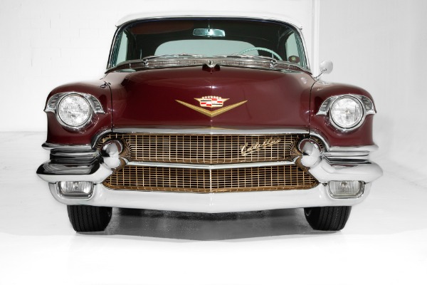 For Sale Used 1956 Cadillac  Chantilly Maroon Metallic | American Dream Machines Des Moines IA 50309