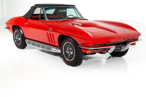 For Sale Used 1965 Chevrolet Corvette Red 460hp Big Block | American Dream Machines Des Moines IA 50309