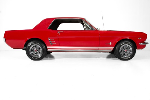 For Sale Used 1966 Ford Mustang Red, 289 3 Speed Manual | American Dream Machines Des Moines IA 50309