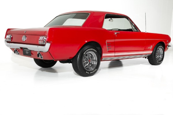 For Sale Used 1966 Ford Mustang Red, 289 3 Speed Manual | American Dream Machines Des Moines IA 50309