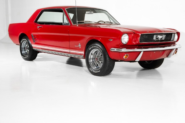 For Sale Used 1966 Ford Mustang Red, 289 3 Speed Manual | American Dream Machines Des Moines IA 50309