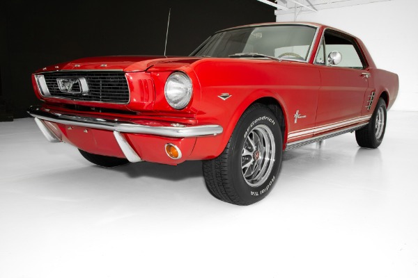 For Sale Used 1966 Ford Mustang Red, 289 3 Speed Manual | American Dream Machines Des Moines IA 50309