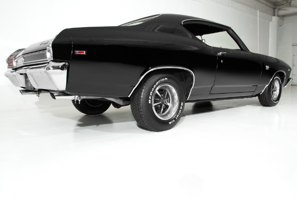 For Sale Used 1969 Chevrolet Chevelle Black Real SS 396 4-Spd | American Dream Machines Des Moines IA 50309