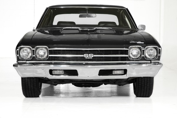 For Sale Used 1969 Chevrolet Chevelle Black Real SS 396 4-Spd | American Dream Machines Des Moines IA 50309