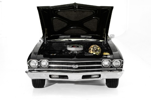 For Sale Used 1969 Chevrolet Chevelle Black Real SS 396 4-Spd | American Dream Machines Des Moines IA 50309