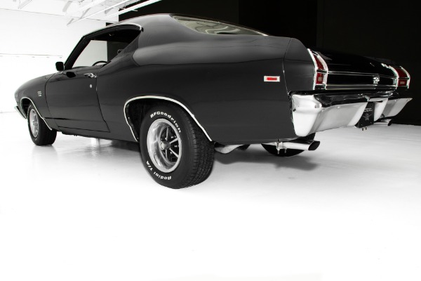 For Sale Used 1969 Chevrolet Chevelle Black Real SS 396 4-Spd | American Dream Machines Des Moines IA 50309