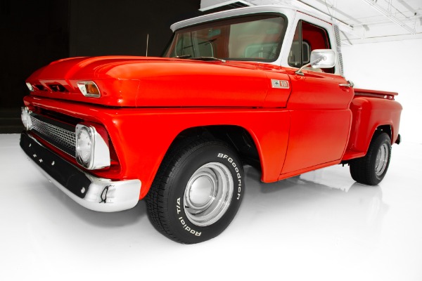 For Sale Used 1965 Chevrolet Pickup C10 Stepside 350 PB PS | American Dream Machines Des Moines IA 50309