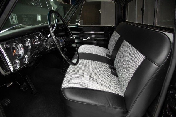 For Sale Used 1972 Chevrolet Pickup Black Houndstooth 454 | American Dream Machines Des Moines IA 50309