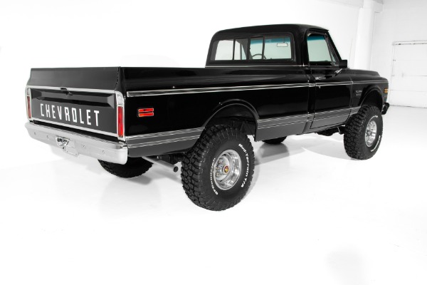 For Sale Used 1972 Chevrolet Pickup Black Houndstooth 454 | American Dream Machines Des Moines IA 50309