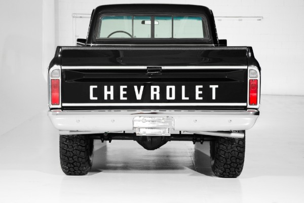 For Sale Used 1972 Chevrolet Pickup Black Houndstooth 454 | American Dream Machines Des Moines IA 50309
