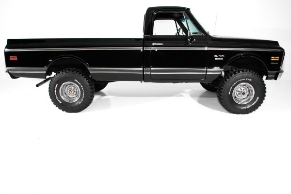 For Sale Used 1972 Chevrolet Pickup Black Houndstooth 454 | American Dream Machines Des Moines IA 50309