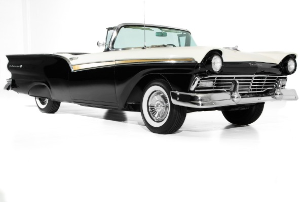 For Sale Used 1957 Ford Fairlane 500 Skyliner Retractable Auto | American Dream Machines Des Moines IA 50309