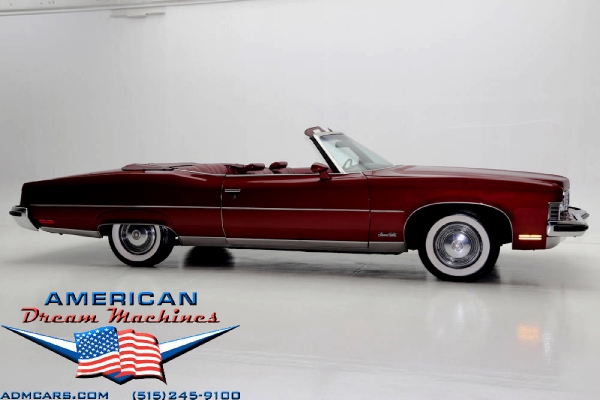 For Sale Used 1973 Pontiac Grand Ville convertible, loade convertible, 455 one owner | American Dream Machines Des Moines IA 50309