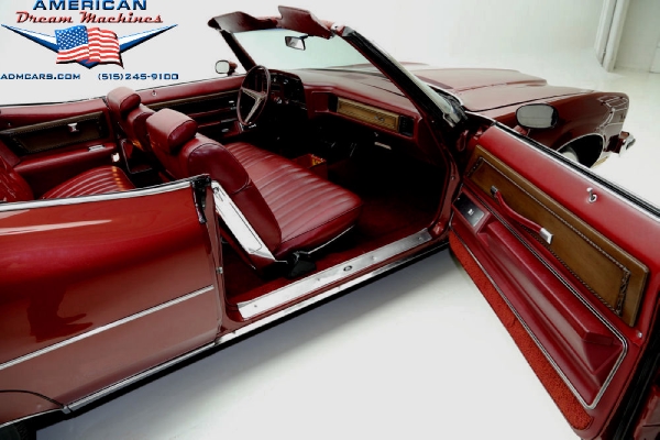 For Sale Used 1973 Pontiac Grand Ville convertible, loade convertible, 455 one owner | American Dream Machines Des Moines IA 50309