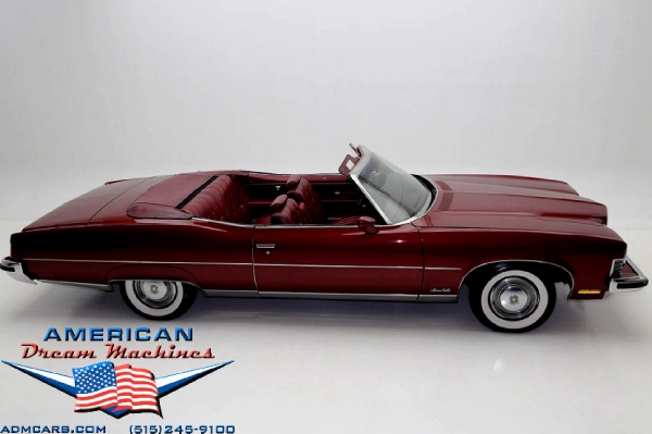 For Sale Used 1973 Pontiac Grand Ville convertible, loade convertible, 455 one owner | American Dream Machines Des Moines IA 50309