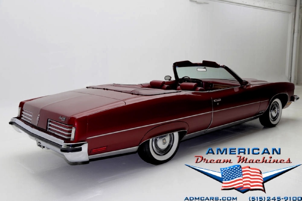 For Sale Used 1973 Pontiac Grand Ville convertible, loade convertible, 455 one owner | American Dream Machines Des Moines IA 50309