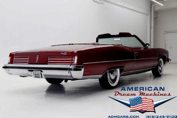 For Sale Used 1973 Pontiac Grand Ville convertible, loade convertible, 455 one owner | American Dream Machines Des Moines IA 50309