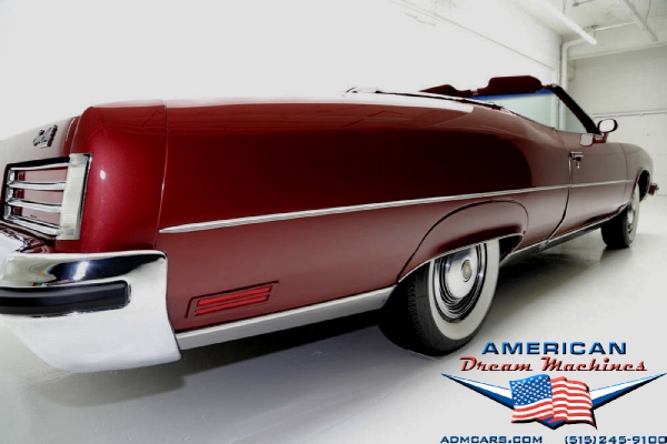 For Sale Used 1973 Pontiac Grand Ville convertible, loade convertible, 455 one owner | American Dream Machines Des Moines IA 50309