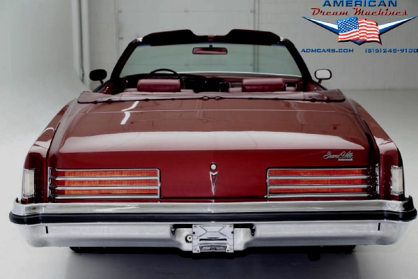 For Sale Used 1973 Pontiac Grand Ville convertible, loade convertible, 455 one owner | American Dream Machines Des Moines IA 50309