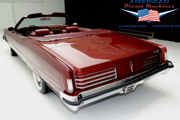 For Sale Used 1973 Pontiac Grand Ville convertible, loade convertible, 455 one owner | American Dream Machines Des Moines IA 50309