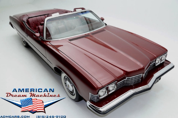 For Sale Used 1973 Pontiac Grand Ville convertible, loade convertible, 455 one owner | American Dream Machines Des Moines IA 50309