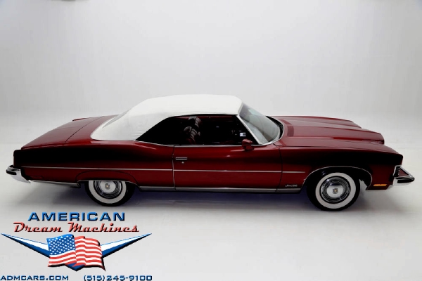 For Sale Used 1973 Pontiac Grand Ville convertible, loade convertible, 455 one owner | American Dream Machines Des Moines IA 50309