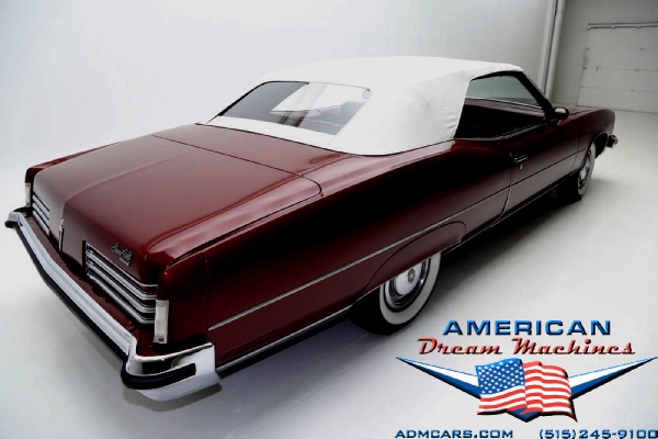 For Sale Used 1973 Pontiac Grand Ville convertible, loade convertible, 455 one owner | American Dream Machines Des Moines IA 50309