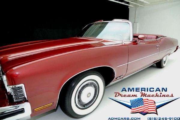 For Sale Used 1973 Pontiac Grand Ville convertible, loade convertible, 455 one owner | American Dream Machines Des Moines IA 50309