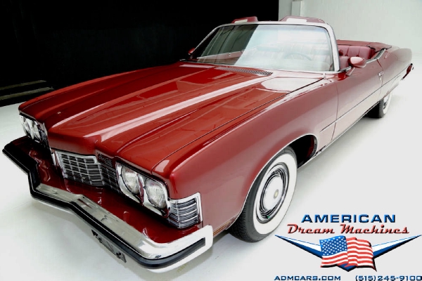 For Sale Used 1973 Pontiac Grand Ville convertible, loade convertible, 455 one owner | American Dream Machines Des Moines IA 50309