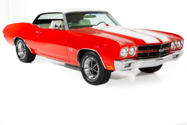 For Sale Used 1970 Chevrolet Chevelle Red, Real SS, Build sheet, | American Dream Machines Des Moines IA 50309