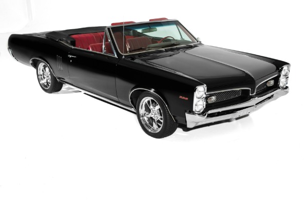 For Sale Used 1967 Pontiac LeMans Black & Red GTO Options | American Dream Machines Des Moines IA 50309