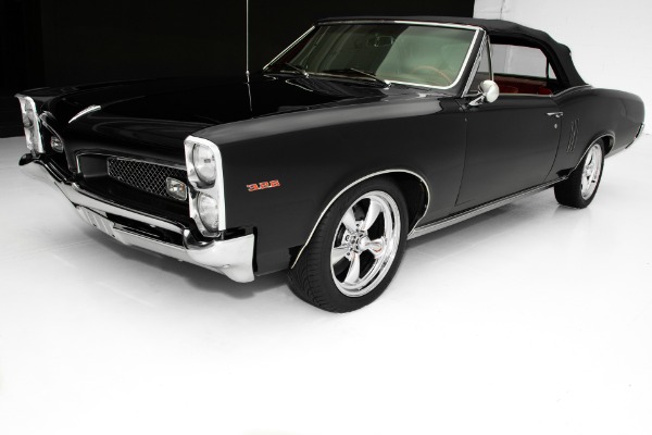 For Sale Used 1967 Pontiac LeMans Black & Red GTO Options | American Dream Machines Des Moines IA 50309