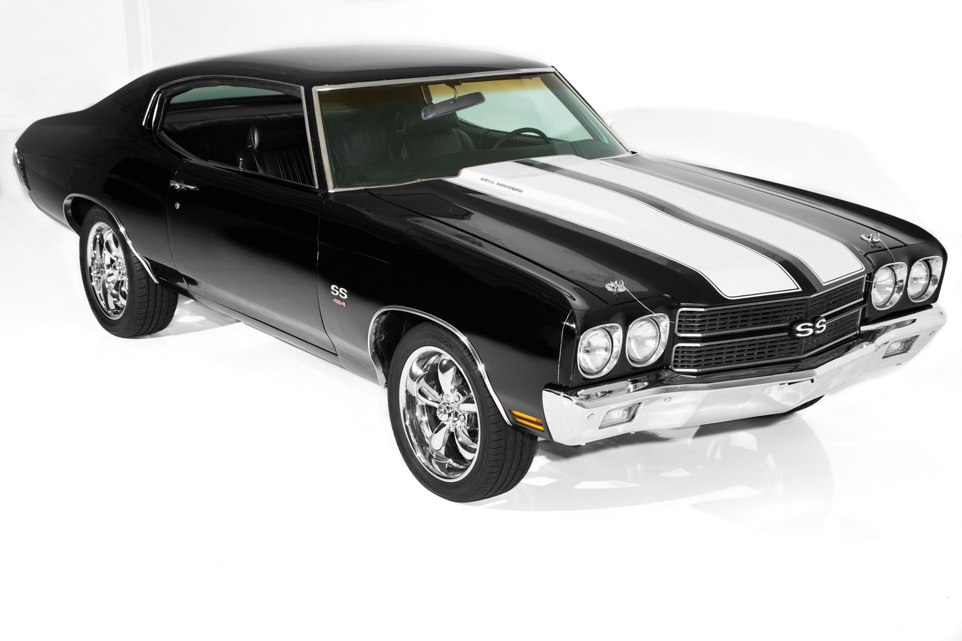 For Sale Used 1970 Chevrolet Chevelle Black 454 Auto 12 Bolt AC | American Dream Machines Des Moines IA 50309