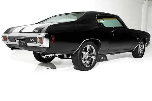 For Sale Used 1970 Chevrolet Chevelle Black 454 Auto 12 Bolt AC | American Dream Machines Des Moines IA 50309