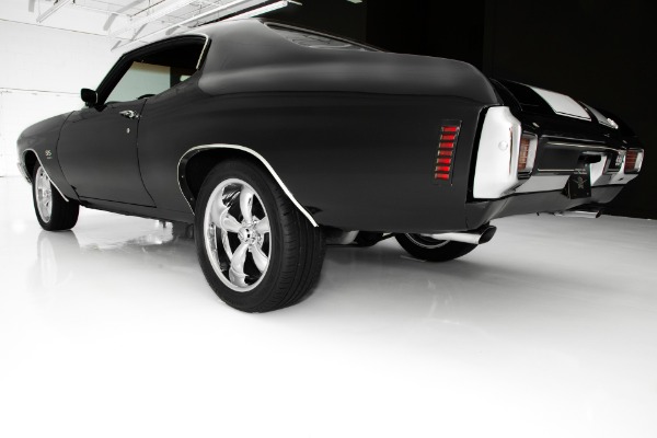 For Sale Used 1970 Chevrolet Chevelle Black 454 Auto 12 Bolt AC | American Dream Machines Des Moines IA 50309