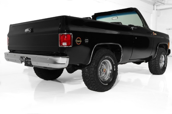 For Sale Used 1975 Chevrolet Blazer Black K5 4X4 Hardtop BFGS | American Dream Machines Des Moines IA 50309