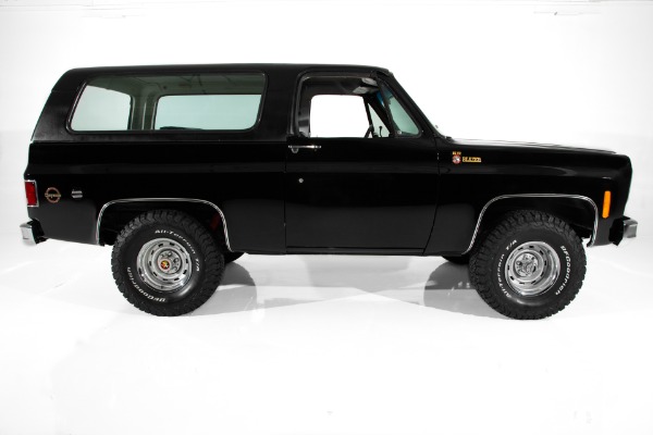 For Sale Used 1975 Chevrolet Blazer Black K5 4X4 Hardtop BFGS | American Dream Machines Des Moines IA 50309