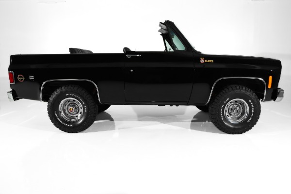 For Sale Used 1975 Chevrolet Blazer Black K5 4X4 Hardtop BFGS | American Dream Machines Des Moines IA 50309