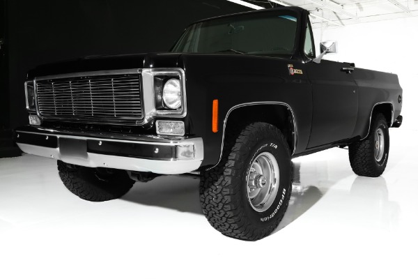 For Sale Used 1975 Chevrolet Blazer Black K5 4X4 Hardtop BFGS | American Dream Machines Des Moines IA 50309