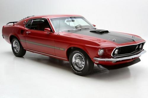 For Sale Used 1969 Ford MACH1 R-code 428 Cobrajet 4spd  | American Dream Machines Des Moines IA 50309